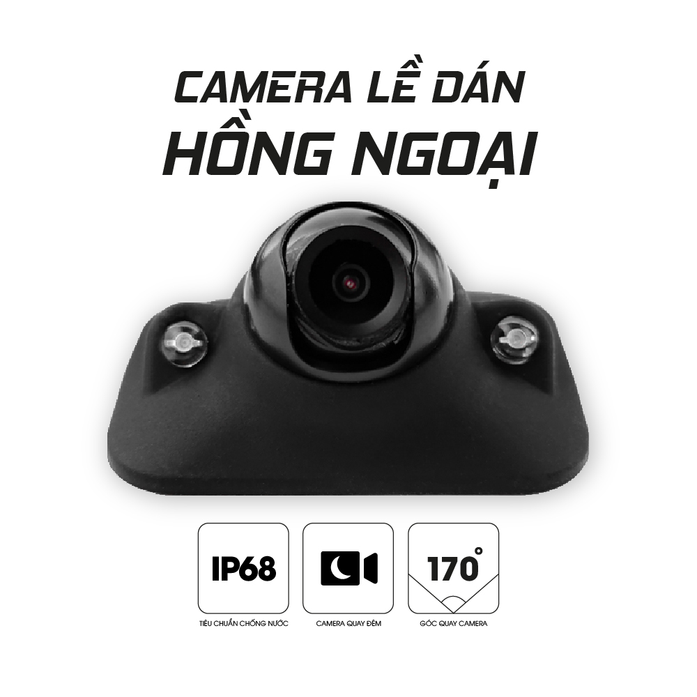 Camera lề dán gương hồng ngoại – Full tính năng hiện đại nhất 2021